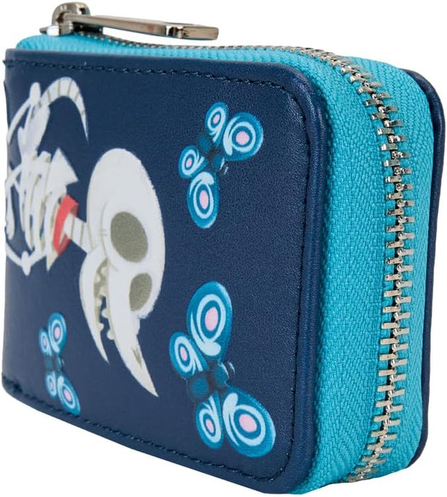 Loungefly Corpse Bride Scraps Accordion Zip Around Wallet, Multicolor, Accordion Wallet