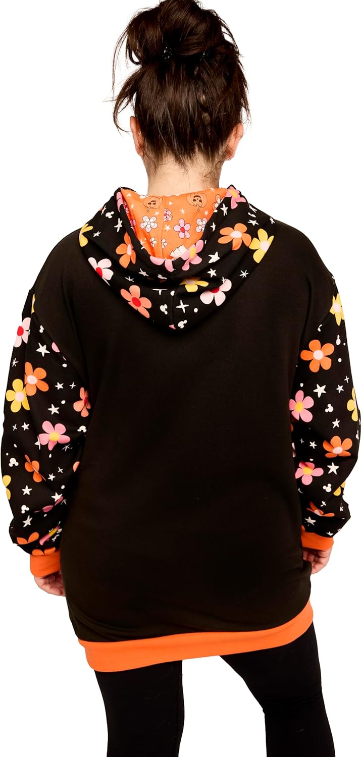 LF DISNEY MICKEY and FRIENDS HALLOWEEN HOODED SWEATSHIRT LARGE