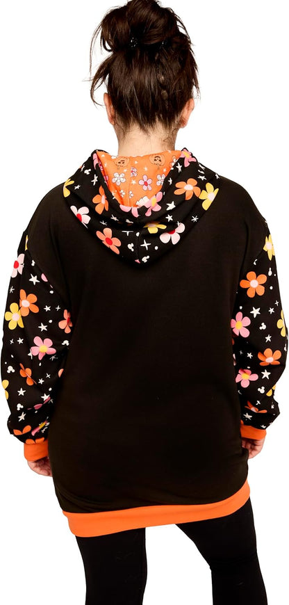 LF DISNEY MICKEY and FRIENDS HALLOWEEN HOODED SWEATSHIRT LARGE