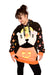 LF DISNEY MICKEY and FRIENDS HALLOWEEN HOODED SWEATSHIRT LARGE