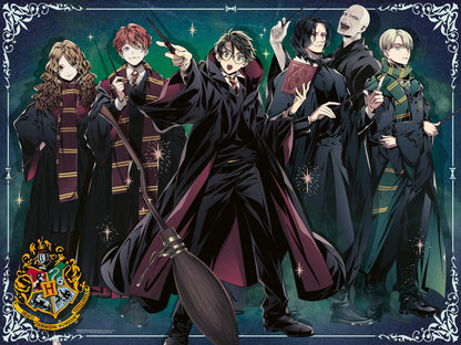 Ravensburger Puzzle 12001222 - Gryffindor vs. Slytherin - 1500 Teile Puzzle für Erwachsene und Kinder ab 14 Jahren, Harry Potter Puzzle, Harry Potter Geschenke