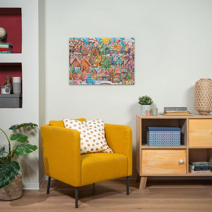 Ravensburger 2024 Christmas Cookie Village 1000 Piece Jigsaw Puzzles for Adults and Kids Age 12 Years Up