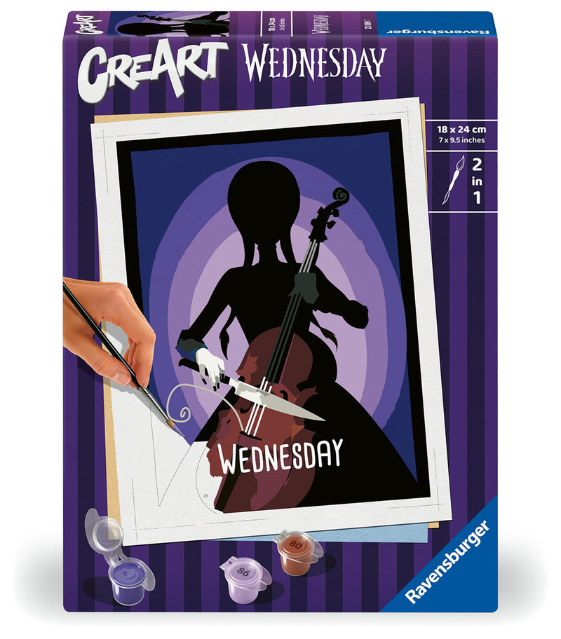 Ravensburger 23889 CreArt-Paint by Numbers 23889-Wednesday-from 12 Years