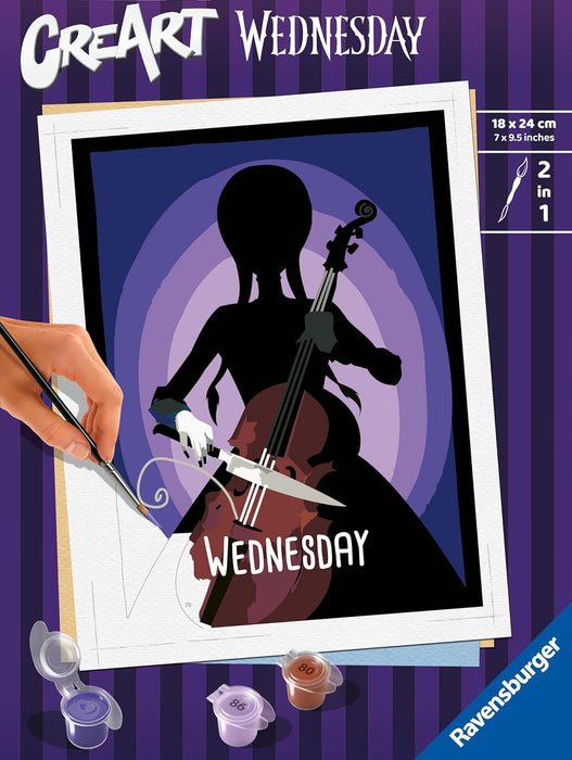 Ravensburger 23889 CreArt-Paint by Numbers 23889-Wednesday-from 12 Years