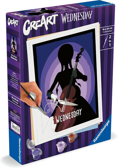 Ravensburger 23889 CreArt-Paint by Numbers 23889-Wednesday-from 12 Years
