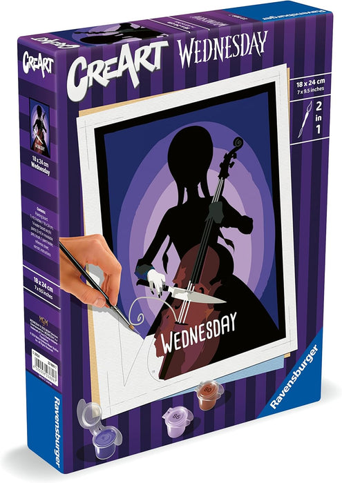 Ravensburger 23889 CreArt-Paint by Numbers 23889-Wednesday-from 12 Years