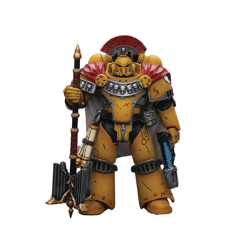 JoyToy Warhammer 40K: Imperial Fists Legion Chaplain Consul 1:18 Scale Action Figure
