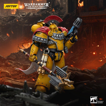 JoyToy Warhammer 40K: Imperial Fists Legion Chaplain Consul 1:18 Scale Action Figure