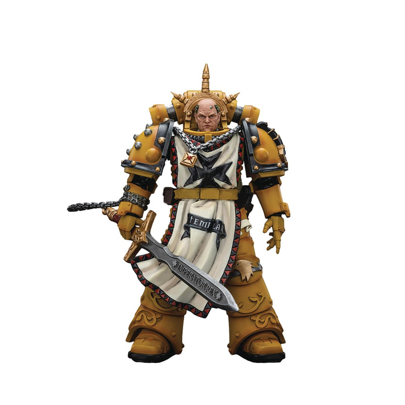 JoyToy Warhammer 40K: Imperial Fists Sigismund, First Captain of The Imperial Fists 1:18 Scale Action Figure
