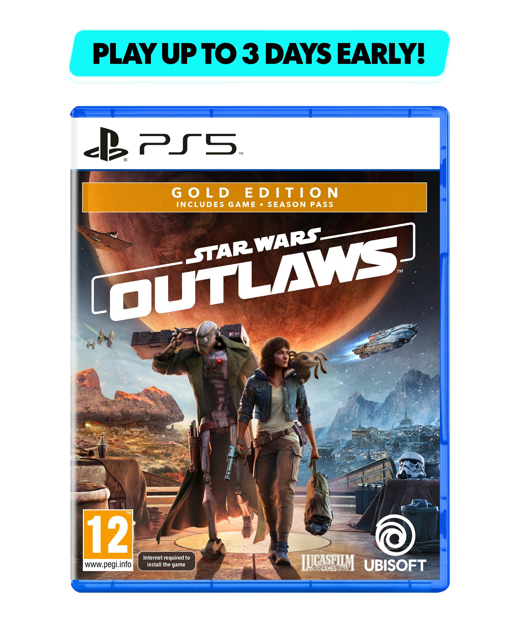 Star Wars Outlaws Gold Edition (PS5) Playstation 5 Gold