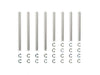 Tamiya S.Steel Suspension Shaft Set:Tl01/M03 Tam53301 (Japan Import