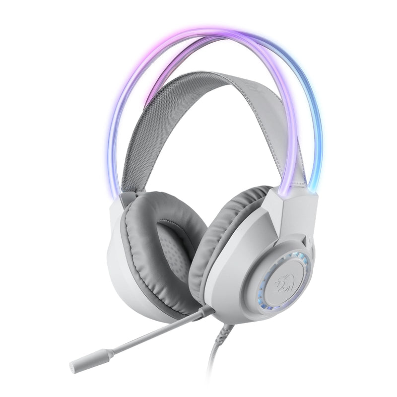 Headset - Redragon Screamh231 Rgb Wired White