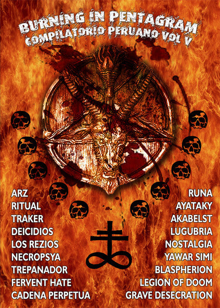 Burning In Pentagram : Compilation Peru, Volume V