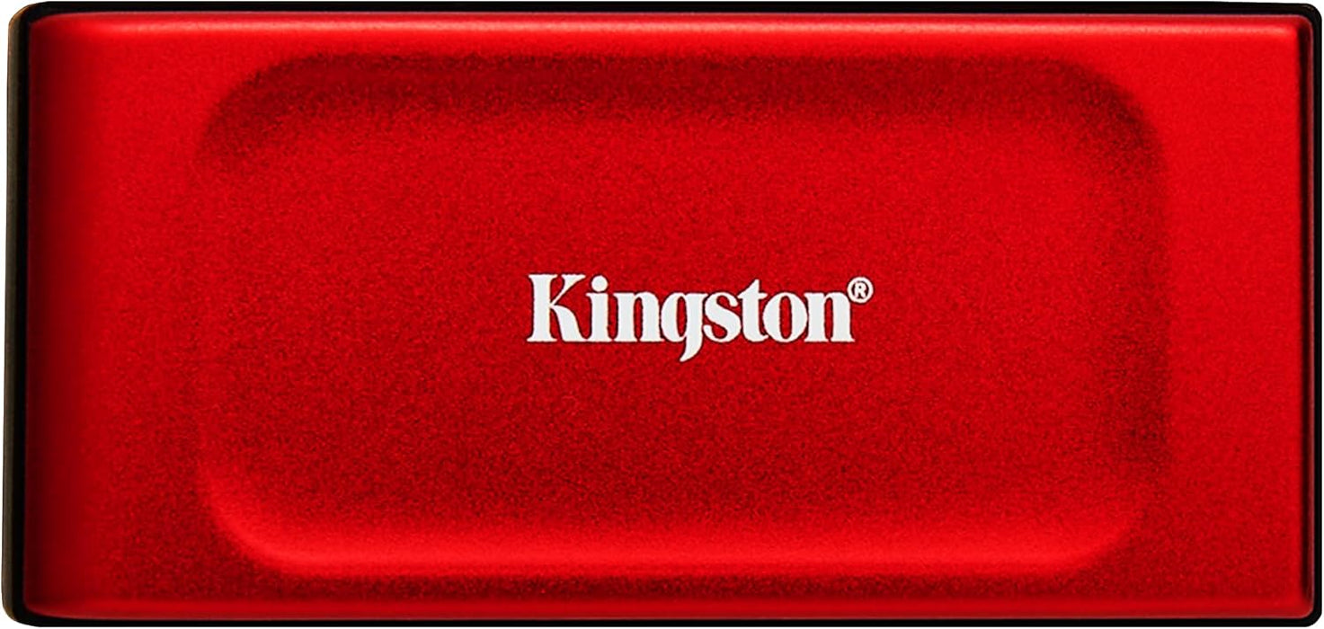 Kingston XS1000 2TB External SSD USB 3.2 Gen 2 Portable Solid State Drive Red -SXS1000R/2000G