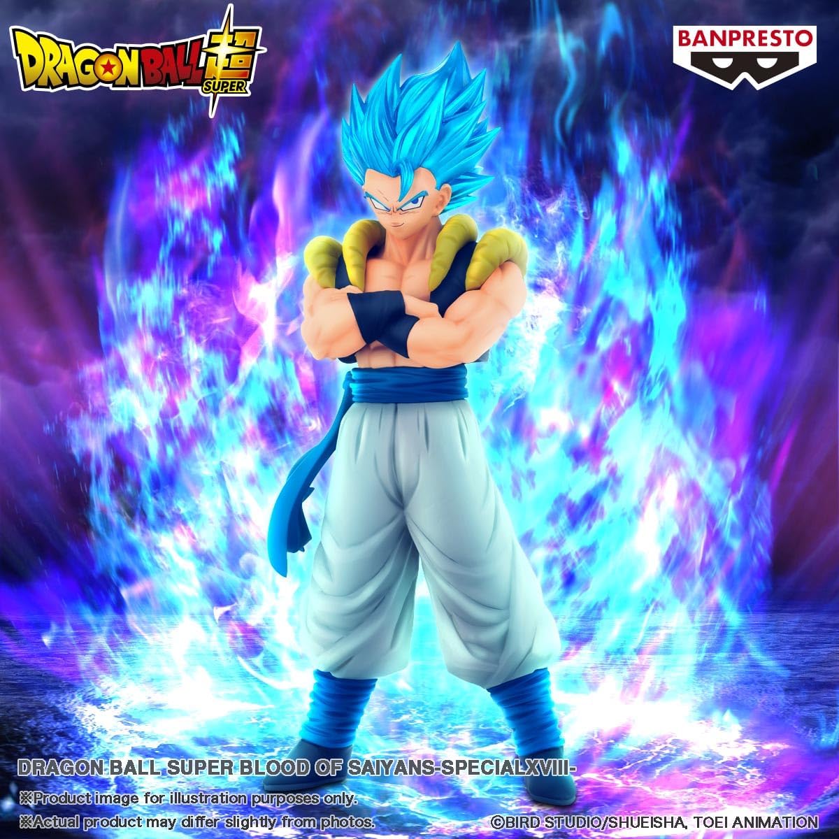 DRAGON BALL SUPER - Gogeta - Figurine Blood Of Saiyans 18cm