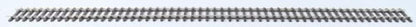 Peco SL-700BH Streamline Code 124BH Nickel Silver Wooden Sleeper Track(12