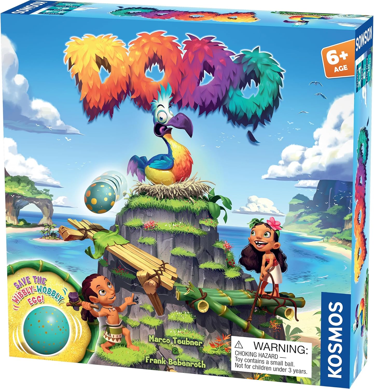 Thames & Kosmos DODO: Welcome to the Island Kingdom of Mangalopanesia, Cooperative Game, Family Games for Game Night, Fun Games for Adults and Kids, For 2 to 4 Players, Age 6+