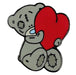 Pawprint Family | Tatty Teddy With a Heart Enamel Pin Badge | Me to You Official Merchandise