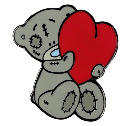 Pawprint Family | Tatty Teddy With a Heart Enamel Pin Badge | Me to You Official Merchandise