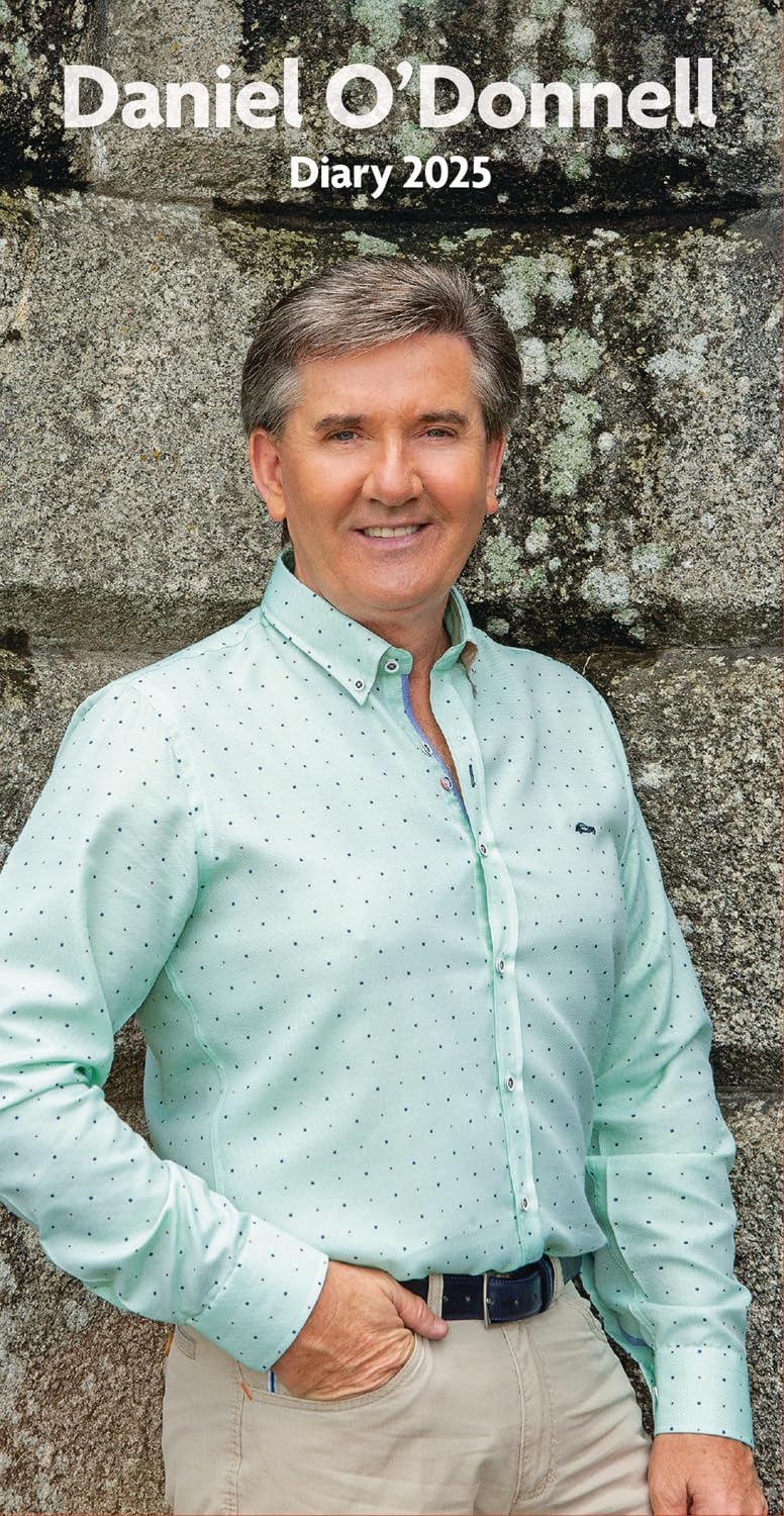 Carousel Calendars Daniel O Donnell Slim Diary 2025 (PFP)