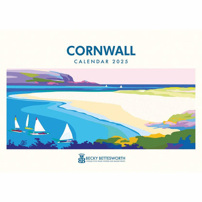 Cornwall Becky Bettesworth A4 Calendar 2025 (PFP)
