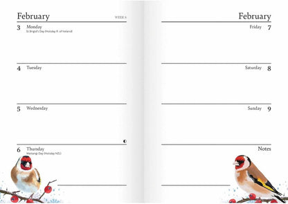 Carousel Calendars RSPB A6 Diary 2025 (PFP)
