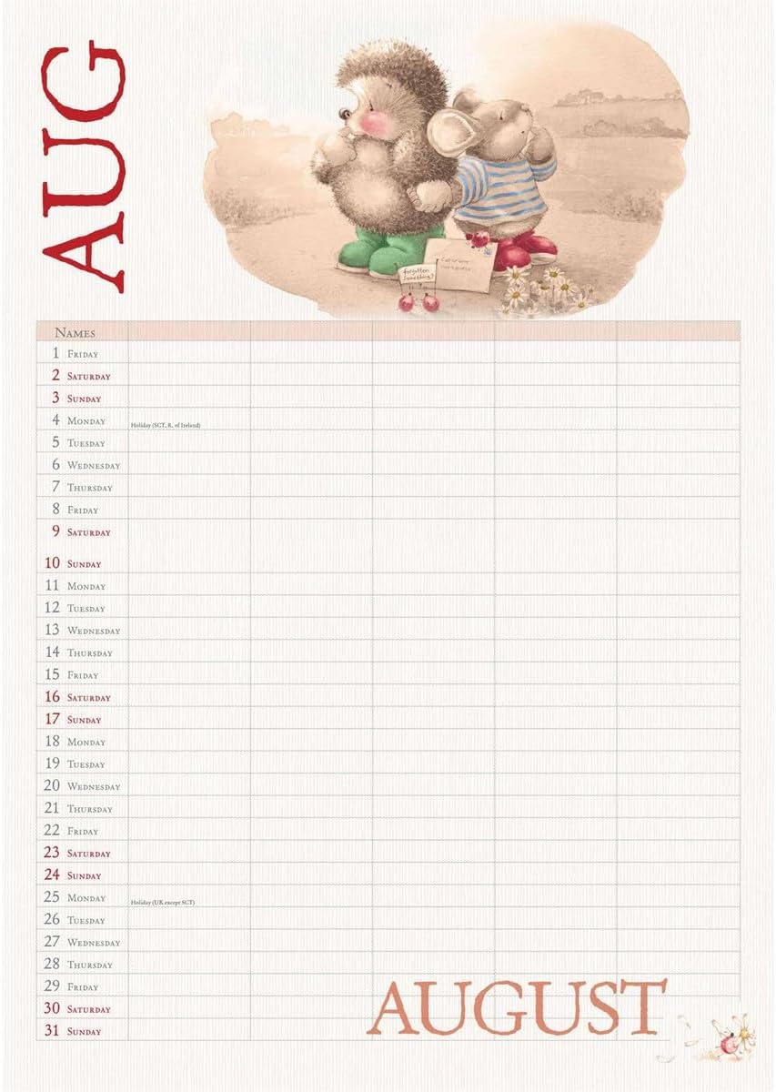 Country Companions (Month To View) A4 Planner 2025 (PFP)