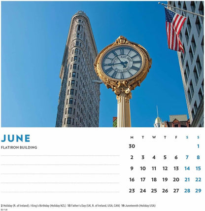 New York Easel Calendar 2025 (PFP)