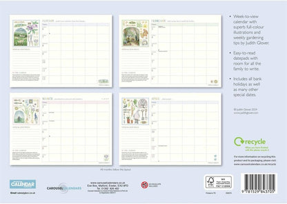 Garden Days (Week To View) A4 Planner 2025