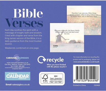 2025 Bible Verses Box