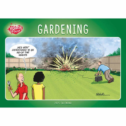Gardening, Young At Heart A4 Calendar 2025