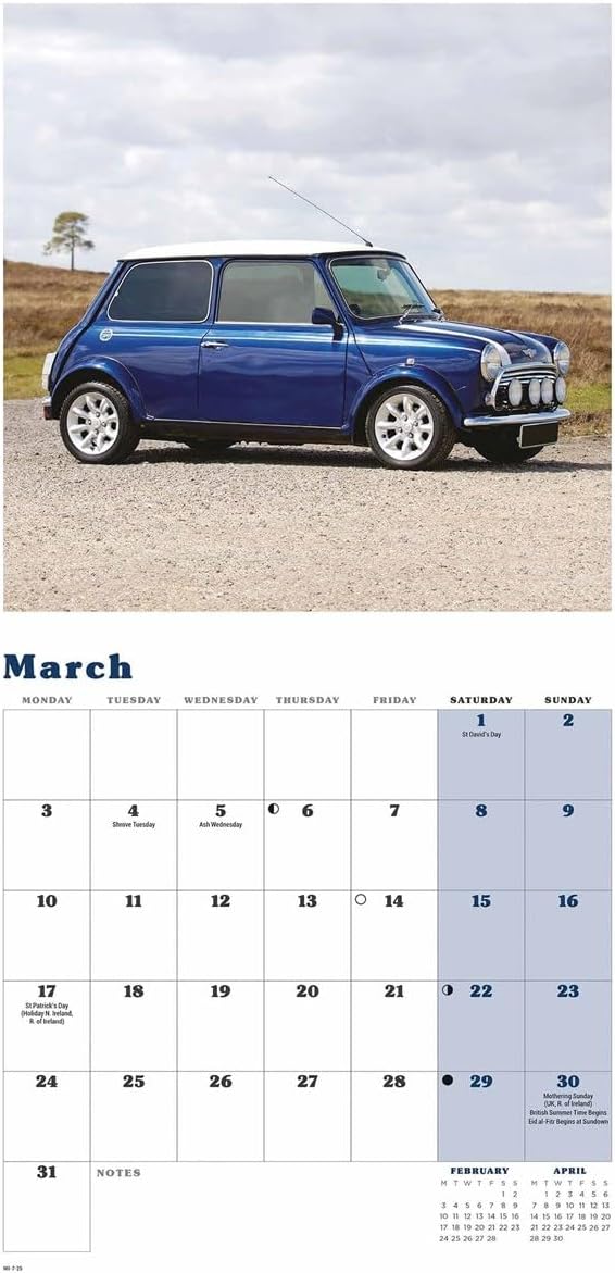 Original Mini Wall Calendar 2025 (PFP)