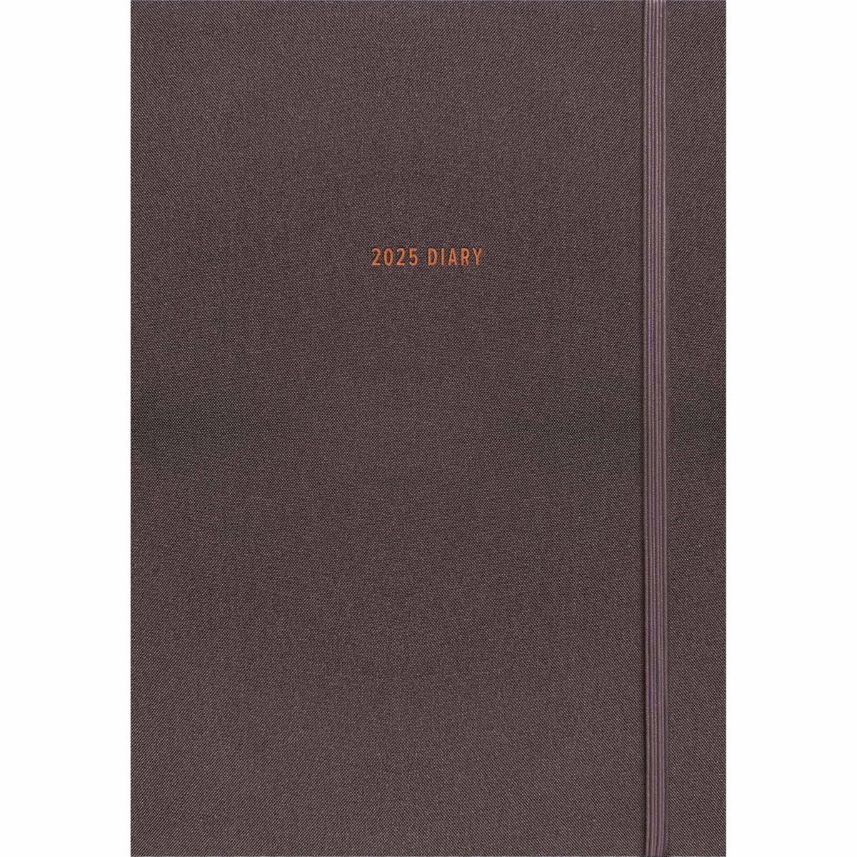 2025 Fashion Diary Charcoal A5 Diary