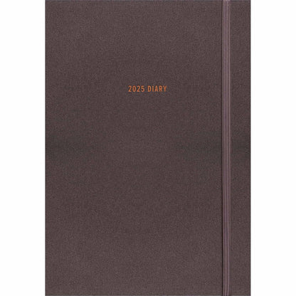 2025 Fashion Diary Charcoal A5 Diary