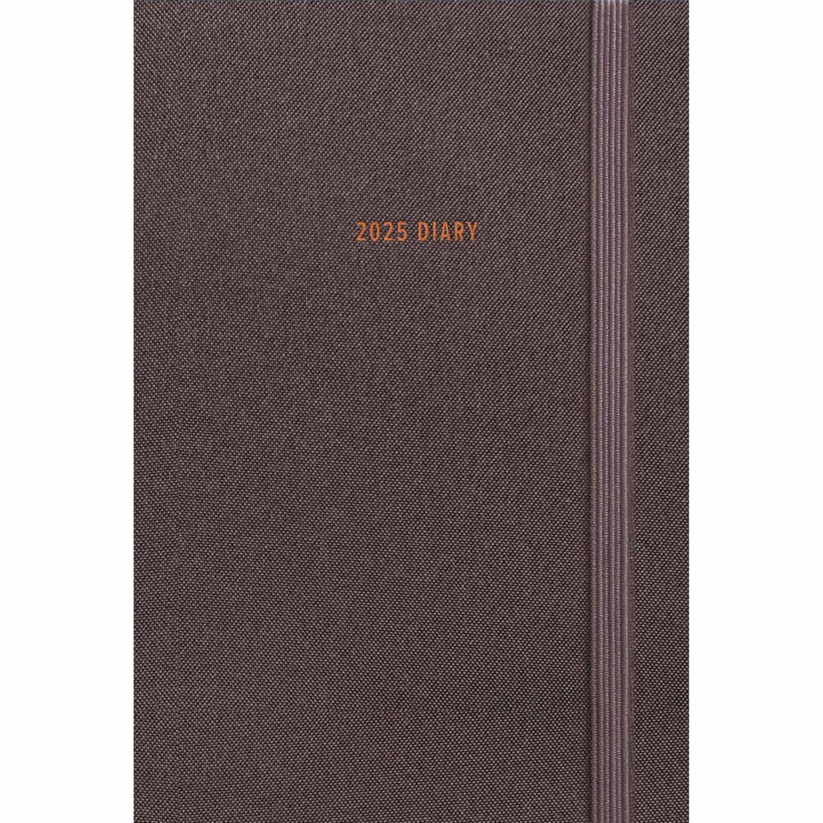 2025 Fashion Diary Charcoal Pocket Diary