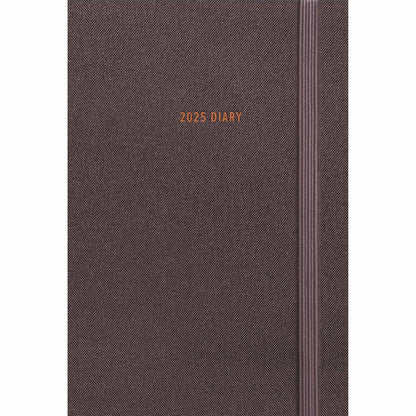 2025 Fashion Diary Charcoal Pocket Diary