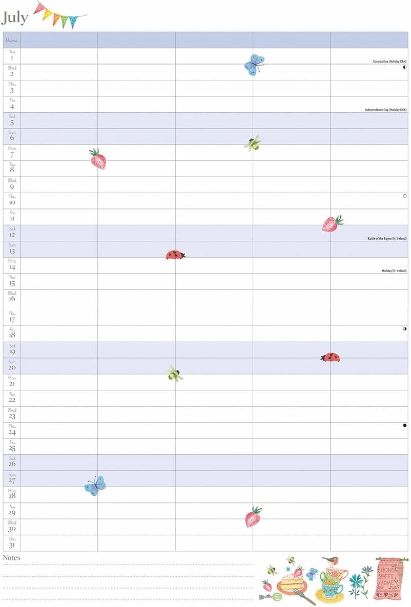 Life in the Kitchen (Month To View) A4 Planner 2025 (PFP)
