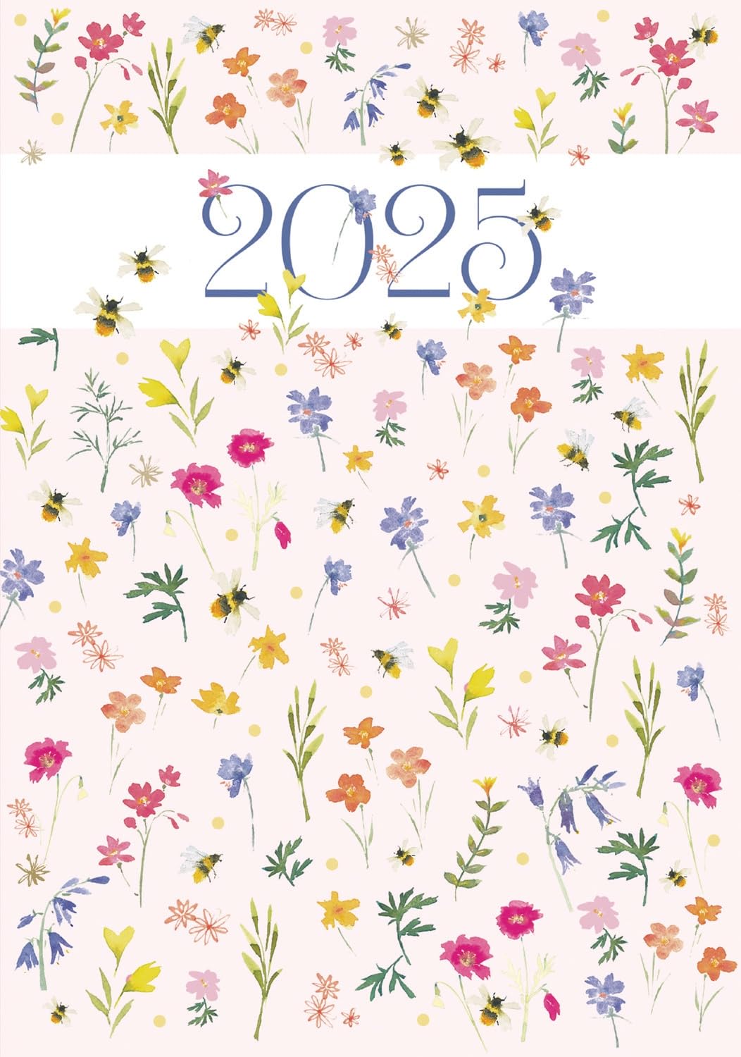 Carousel Calendars Fashion Diary Delicate Floral A6 Diary 2025 (PFP)