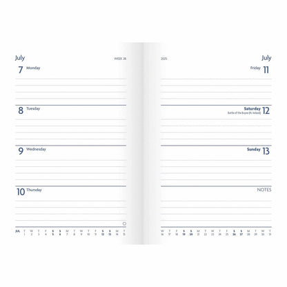2025 Fashion Diary Floral A6 Diary