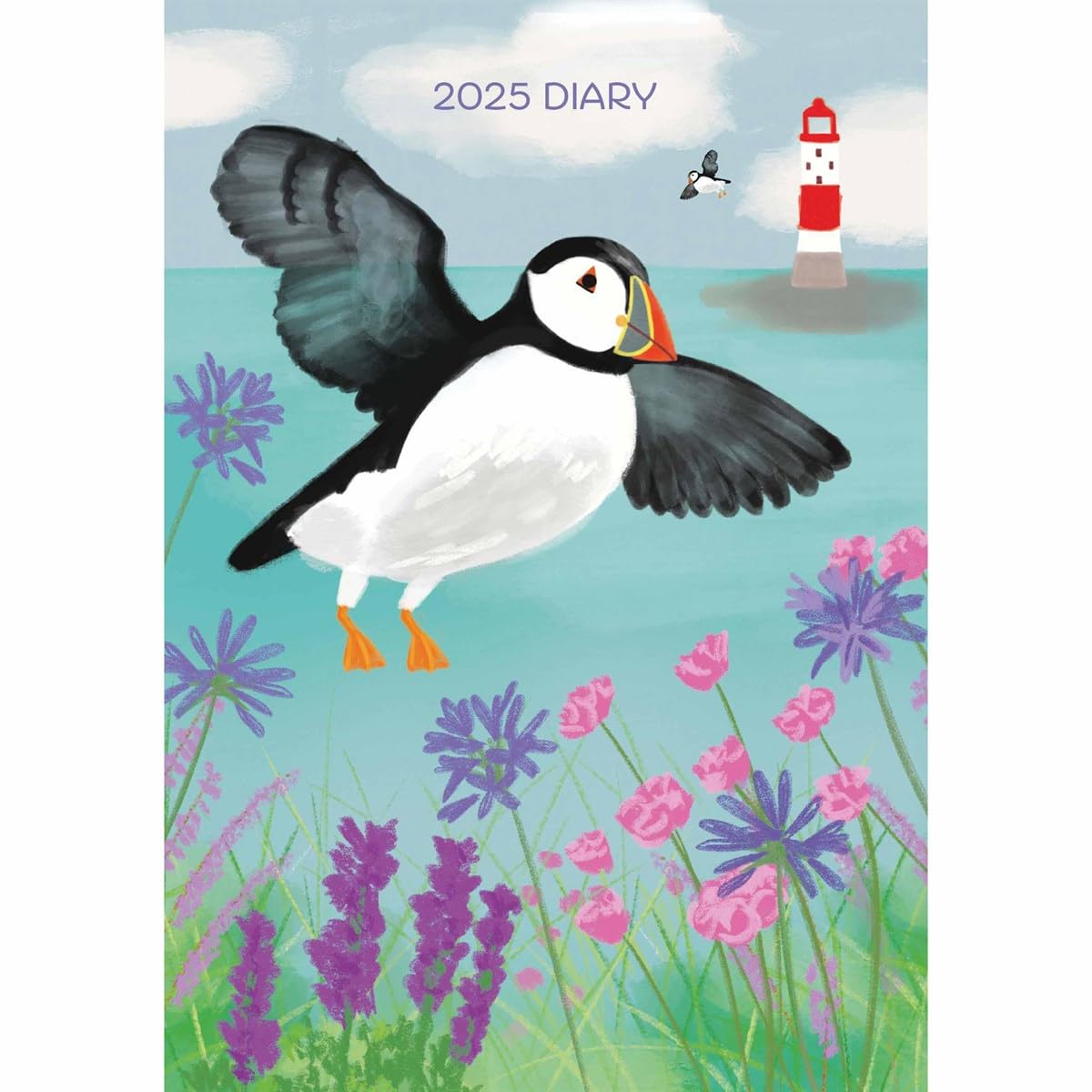 2025 Fashion Diary Puffin A6 Diary