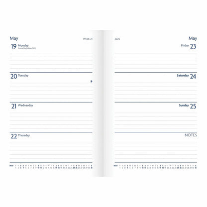 2025 Fashion Diary Floral A5 Diary