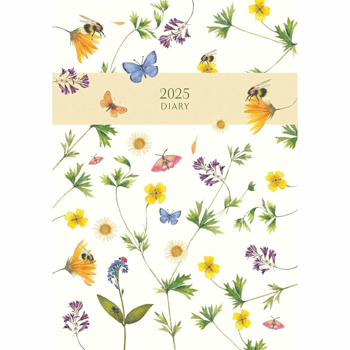 2025 Fashion Diary Floral A5 Diary