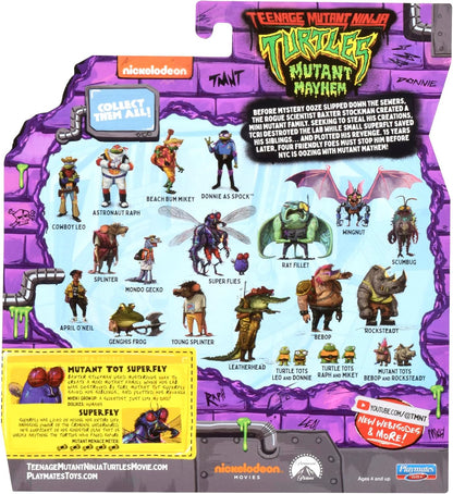 TEENAGE MUTANT NINJA Turtles - Super Flies (Fly Guy & Kleine Fliege) Basisfigur