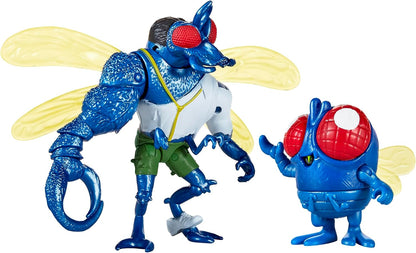 TEENAGE MUTANT NINJA Turtles - Super Flies (Fly Guy & Kleine Fliege) Basisfigur