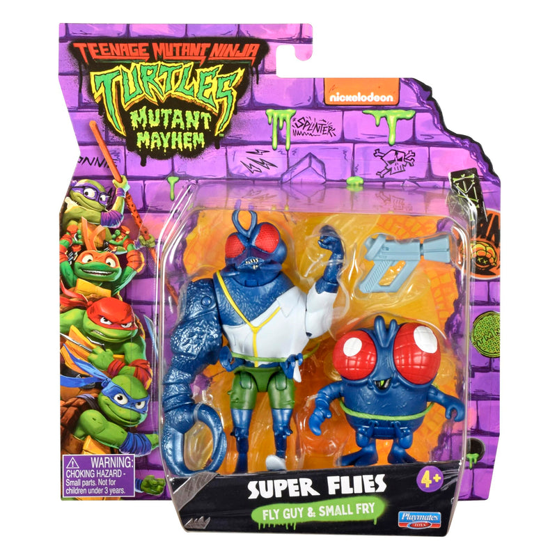 TEENAGE MUTANT NINJA Turtles - Super Flies (Fly Guy & Kleine Fliege) Basisfigur