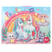 Depesche 13204 Ylvi 50-Piece Puzzle with Detailed Unicorn Design, Approximately 58 x 40 cm, in Cardboard Case with Carry Handle, Multicoloured, One Size