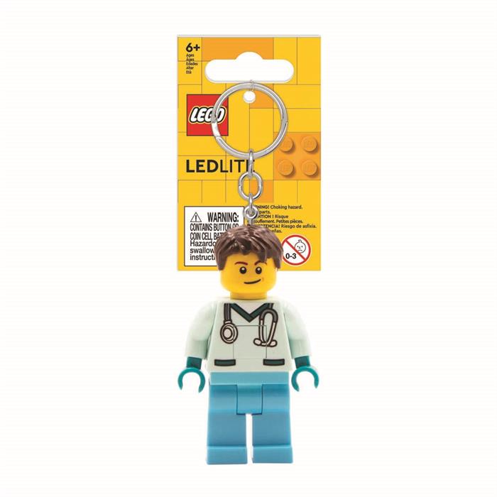 LEGO City Keychain Light - Male Nurse