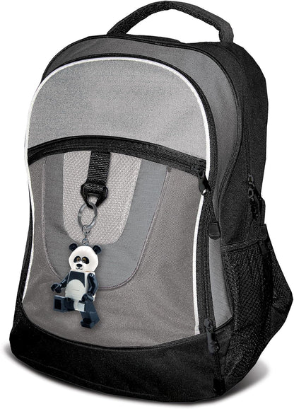 Lego Minifigures Keychain Light - Panda Guy - 3 Inch Tall Figure (KE195H