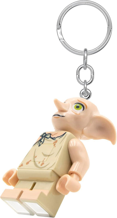 LEGO Harry Potter Keychain Light - Dobby - 2.5 Inch Tall Figure (KE202H), Beige, S