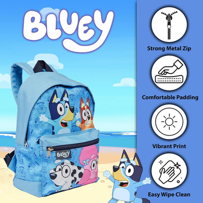 Rugzak Bluey Karakters Blauw